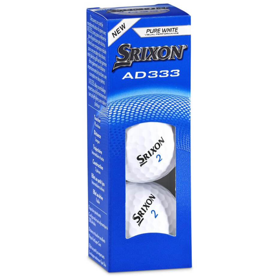 Srixon AD333 Golf Balls - Sleeve Of 3 image